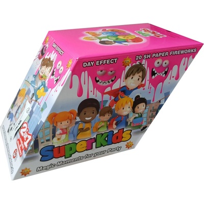 Konfetový ohňostroj SUPER KIDS Konfety a STUHY – Zboží Dáma
