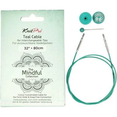 KnitPro Mindful fixné kruhové lanko 80cm