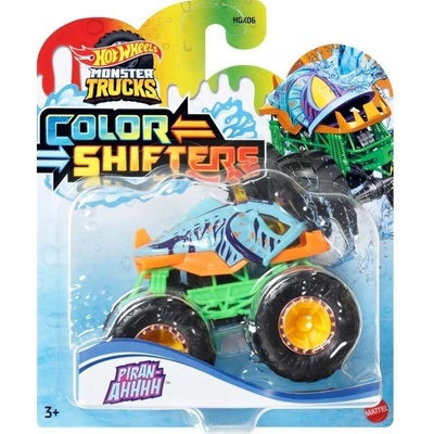 Hot Wheels Mattel Monster trucks color shifters Piran