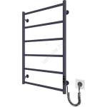 Mario Radiators Радиатор за баня тип стълба CLASSIC 110W/230V 81x52 cm неръждаема стомана/антрацит десен (MR0082)