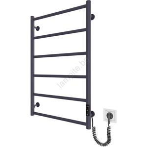 Mario Radiators Радиатор за баня тип стълба CLASSIC 110W/230V 81x52 cm неръждаема стомана/антрацит десен (MR0082)