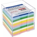 STARPAK Plastic Mug Large Colorful Sticky Notes 85x85mm