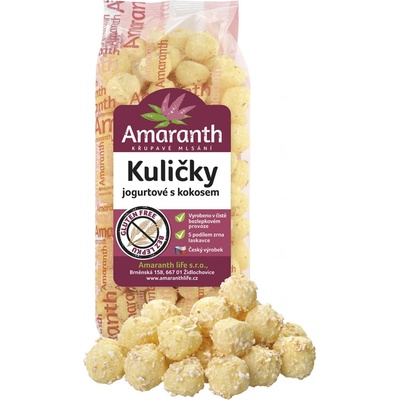 Amaranth Kuličky jogurtové s kokosem 100 g