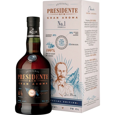 Rum Presidente Gran Aroma 40% 0,7 l (karton)