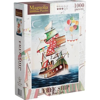 Magnolia Пъзел Magnolia от 1000 части - Свободен кораб (1013)