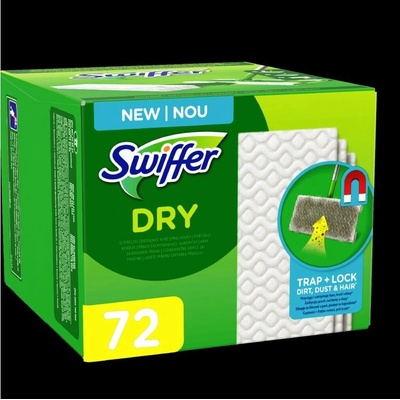 Swiffer Sweeper Dry čistící ubrousky 72 ks – Zboží Mobilmania