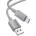 hoco. X107 кабел за данни USB - Type-C, 100 cm, светлосив X107_USB_TYPE-C_G (X107_USB_TYPE-C_G)