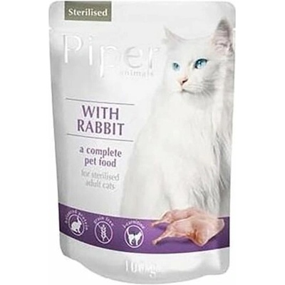 Piper Cat Sterilised s králikom 100 g