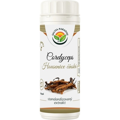 Salvia Paradise Cordyceps Housenice standardizovaný extrakt 100 kapslí