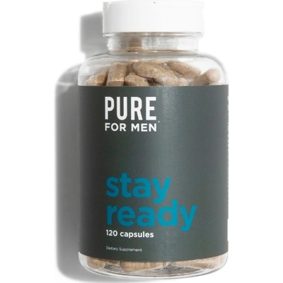Pure for Men Stay Ready s vlákninou pre vnútornú očistu 120 kapsúl