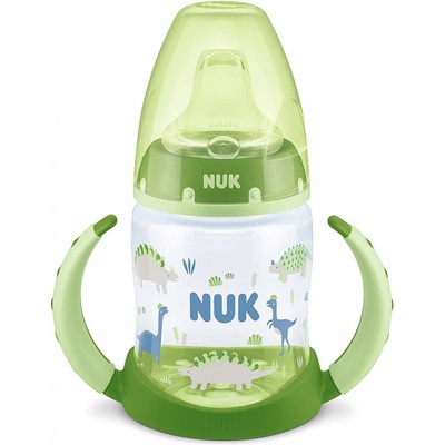 NUK zelená FC lahvička na učení PP silikonové pítko 150 ml