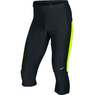 Nike Filament Capri běžecké legíny černá/volt