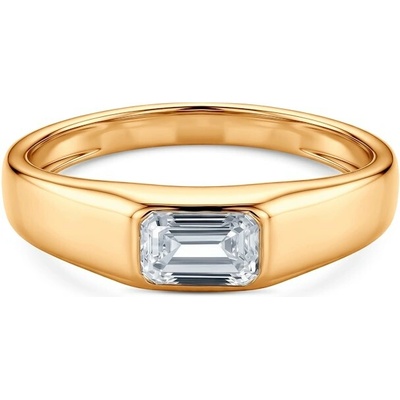 Savicki prsteň žlté zlato laboratórny diamant SAV BST SYG4 EM LAB Z