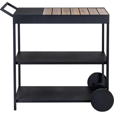 Wenko Маса за сервиране на колелца с акациев плот 40x80 cm Miro - Wenko (55106100)