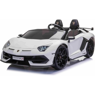 Kindermánia elektrické autíčko Lamborghini SVJ Drift bílá