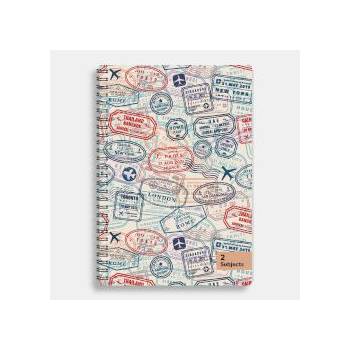 Sentio Тетрадка със спирала World B5 70л 2 теми