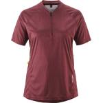 Gonso Дамска фланелка с къс ръкав за колоездене Gonso Women's Adventure Jersey Soft Touch Cycling jersey - Cherokee Brick - размер 44 (EU) (156-2645-0116)