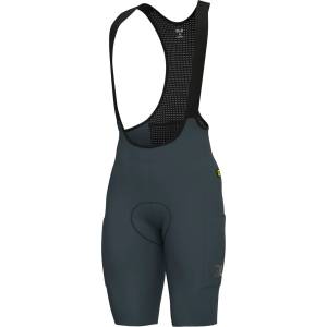 Alé Мъжки клин за колоездене Alé Gravel Pro Bibshorts Cycling bottoms - Titanium - размер XXL (055-3080-0217)