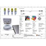 1aTTack. de Cat. 7 network cable 2m yellow pack of 10 Cat7 Ethernet cable network LAN cable raw cable 10 Gb s SFTP PIMF LSZH set patch cable with Rj 45 plug Cat. 6a - 4251073616919