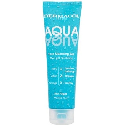 Dermacol Aqua Face Cleansing Gel почистващ гел за лице 150 ml за жени