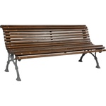 NIKA ДЪРВЕНА ПАРКОВА ПЕЙКА 180 x 70 x 79 СМ (1561/C)
