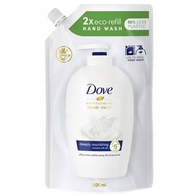 Dove Beauty Cream Wash tekuté mýdlo náhradní náplň 500 ml