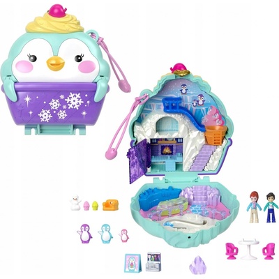 MATTEL Polly Pocket Pidi svět do kapsy sněžný tučňák