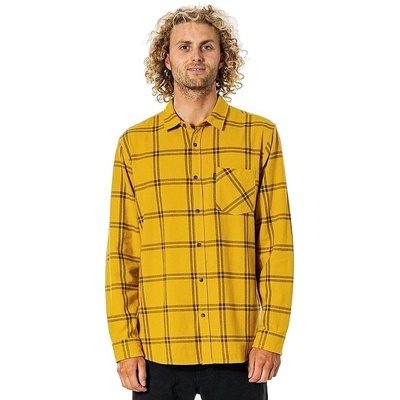 Rip Curl Checked In Flannel LS Mustard