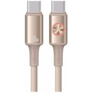 Usams USB Cable Usams USB-C - USB-C 1.2 m Gray (SJ751USB02)