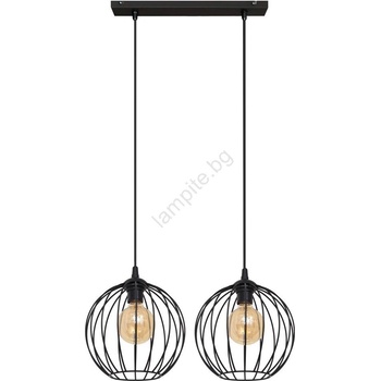 Helam Полилей на въже MERCURE 2xE27/15W/230V (HE0994)