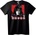 NOONEBRAND Тениска Naruto Pain Anime - XS, Black