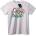 NOONEBRAND Тениска Cocoa Cutie - L, White
