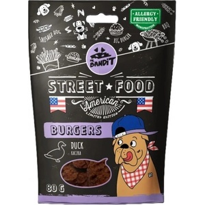 VetExpert Mr. Bandit Street Food Burgers duck - бургер с патешко месо, 80 гр - Полша