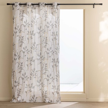 douceur d'intérieur Сиво перде 140x240 cm Roseris - douceur d'intérieur (1612889)