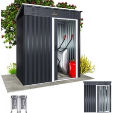 Deuba Zahradní domek A0 182 x 165 x 85 cm antracit