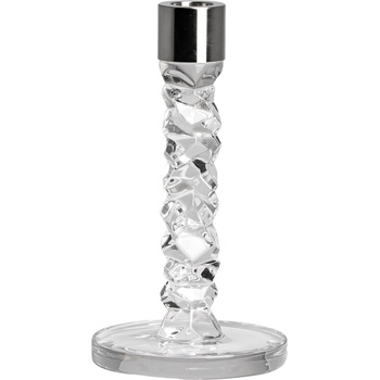 Orrefors Свещник за класическа свещ Carat 18, 3 см сребрист (6590164)
