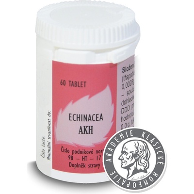 Radim Bakeš Galenická laboratoř Ostrava AKH Echinacea 60 tabliet
