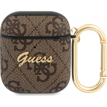 Guess 4G Script PC/PU puzdro pre Airpods 1/2 GUA24GSMW