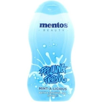 Mentos Mint-a-Licious sprchový gél a pena do kúpeľa 2v1 400 ml