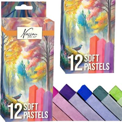 Craft Sensations měkké pastelové pastelky 12 ks