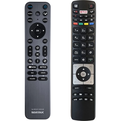 GOGEN RC5118 - метал и подсветка съвместимо дистанционно управление на марката General (RC5118)