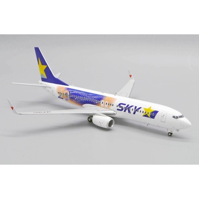 JC Wings B737-81DWL Skymark Airlines 20th Anniversary Colors 1:200