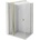 Mexen Mist T душ кабина на панти 90 x 80 cm, прозрачна, златна - 8A4T-090-080-50-00 (8A4T-090-080-50-00)