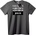 NOONEBRAND Тениска Ако паднеш, нека е в краката на Исус - XL, Black