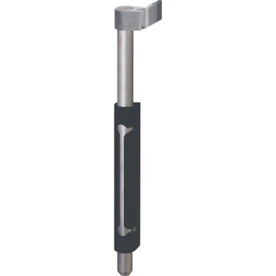 LOCINOX VSF 7016 - mechanická zástrč pro křídlové brány a vrata, pr. 20 mm, pozinkovaná, antracit VSF_7016