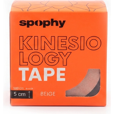Spophy Kinesiology Tape Beige tejpovací páska béžová 5 cm x 5 m