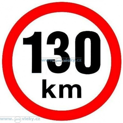 Tanatech Samolepka rychlost 130 km/hod