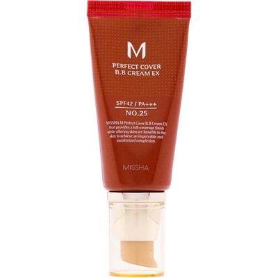 Missha M Perfect Cover Bb Cream Rx [No. 25] Warm Beige Spf42/Pa+++ 50ml Дневен крем с цвят 50ml
