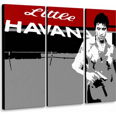 Ručne maľovaný POP Art obraz Scarface - AL PACINO - 90x60 cm