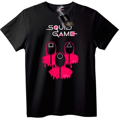 NOONEBRAND Тениска Squid Game Форми - 2XL, Black
